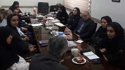 نشست هم اندیشی کنترل عفونت بخش NICU بیمارستان امیرالمومنین (ع) با حضور سرپرست معاونت درمان دانشگاه
